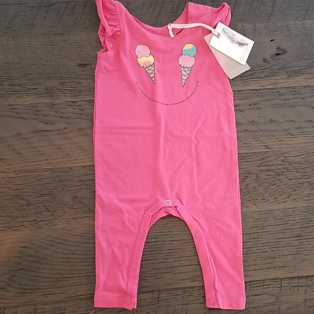 Jessica Simpson baby girl bodysuit 3-6m